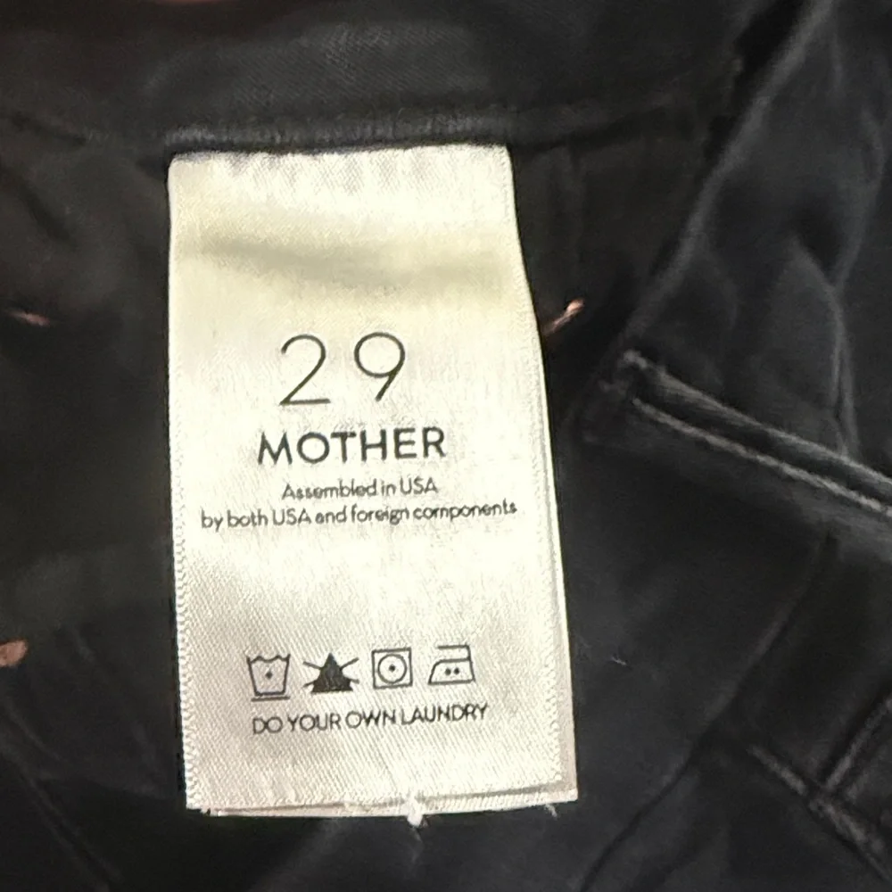 🖤🤍MOTHER Bundle, Black and White Jeans, The Looker, Gorgeous! Size 29 run small - Picture 9 of 10